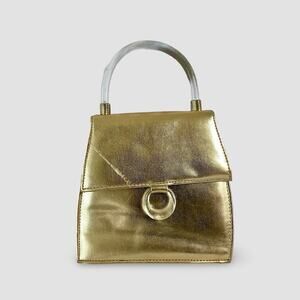 Small Gold Colored Handbag